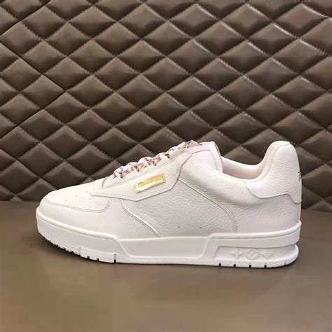 louis vuitton white trainers mens|louis vuitton trainer sneaker price.